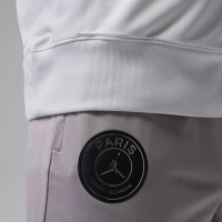 Nike Paris Saint-Germain Strike Survêtement à Capuche Full-Zip 2025-2026 Blanc Gris Noir