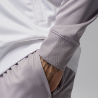 Nike Paris Saint-Germain Strike Survêtement à Capuche Full-Zip 2025-2026 Blanc Gris Noir