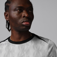 Nike Paris Saint-Germain x Jordan Pre-Match Trainingsshirt 2025-2026 Grijs Zwart