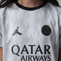Nike Paris Saint-Germain x Jordan Pre-Match Trainingsshirt 2025-2026 Kids Grijs Zwart