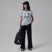 Nike Paris Saint-Germain x Jordan Pre-Match Trainingsshirt 2025-2026 Kids Grijs Zwart