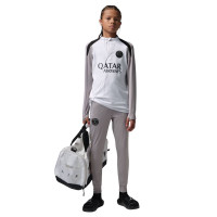 Survêtement Nike Paris Saint-Germain x Jordan Strike 1/4-Zip 2025-2026 pour Enfants, blanc, gris, noir