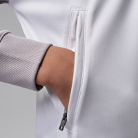 Nike Paris Saint-Germain x Jordan Strike Survêtement 1/4-Zip 2025-2026 Enfants Blanc Gris Noir