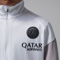 Nike Paris Saint-Germain x Jordan Strike Survêtement Full-Zip 2025-2026 Tout-Petits Blanc Gris Noir