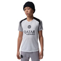 Ensemble d'entraînement Nike Paris Saint-Germain x Jordan Strike 2025-2026 pour Enfants, gris foncé, blanc, noir