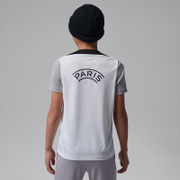 Ensemble d'entraînement Nike Paris Saint-Germain x Jordan Strike 2025-2026 pour Enfants, gris foncé, blanc, noir