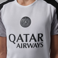 Nike Paris Saint-Germain x Jordan Strike Maillot d'Entraînement 2025-2026 Enfants Gris Noir