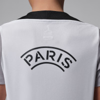 Nike Paris Saint-Germain x Jordan Strike Maillot d'Entraînement 2025-2026 Enfants Gris Noir