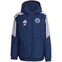 TOM Training & Coaching Winterjas Junior Donkerblauw