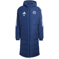 TOM Training & Coaching Winterjas Lang Senior Donkerblauw