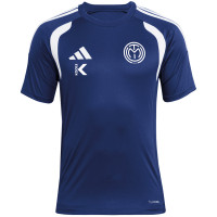 TOM Training & Coaching Trainingsshirt Junior Donkerblauw