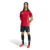 adidas Tiro 25 Competition Trainingsbroekje Zwart Rood