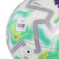 PUMA Orbita Match Premier League Thrill Ballon de Foot Taille 5 2025-2026 Blanc Multicolore