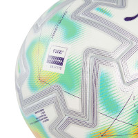 PUMA Orbita Ultimate Premier League Thrill WP Ballon de Foot Taille 5 2025-2026 Blanc Multicolore