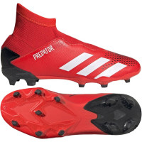 adidas PREDATOR 20.3 LL Gras Voetbalschoenen (FG) Kids Rood Wit Zwart