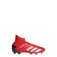 adidas PREDATOR 20.3 LL Gras Voetbalschoenen (FG) Kids Rood Wit Zwart