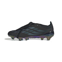 adidas Predator Elite FT EQT Gazon Naturel Chaussures de Foot (FG) Noir Vert