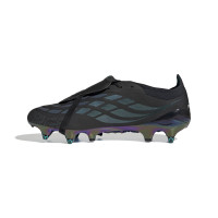 adidas Predator Elite FT EQT Crampons Vissés Chaussures de Foot (SG) Noir Vert