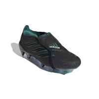 adidas Predator Elite FT EQT Crampons Vissés Chaussures de Foot (SG) Noir Vert