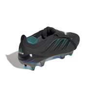 adidas Predator Elite FT EQT Crampons Vissés Chaussures de Foot (SG) Noir Vert
