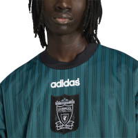 adidas Liverpool T-Shirt 1995-1996 Vert Noir Blanc