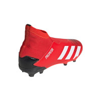 adidas PREDATOR 20.3 LL Gras Voetbalschoenen (FG) Kids Rood Wit Zwart