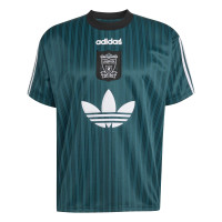adidas Liverpool T-Shirt 1995-1996 Vert Noir Blanc