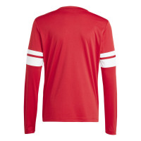 adidas Squadra 25 Voetbalshirt Lange Mouwen Kids Rood Wit