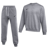 Combinaison de jogging Nike Park 26 Fleece Crew gris noir