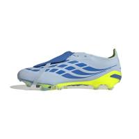 adidas Predator Elite FT Gazon Artificiel Chaussures de Foot (AG) Bleu Clair Bleu Jaune