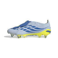 adidas Predator Elite FT IJzeren-Nop Voetbalschoenen (SG) Lichtblauw Blauw Geel