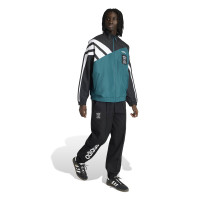 adidas Liverpool Trainingsjack 1995-1996 Zwart Groen Wit