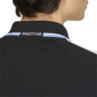 adidas Argentine Originals Anthem Veste d'Entraînement Noir Blanc Bleu Clair