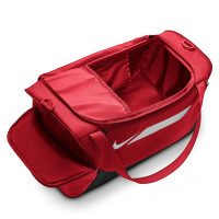 Sac de football Nike Academy Team F26, petit, rouge clair, noir