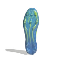 adidas F50 Elite Gras Voetbalschoenen (FG) Blauw Neongeel