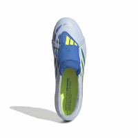 adidas Predator Club FT Gras / Kunstgras Voetbalschoenen (MG) Lichtblauw Blauw Geel