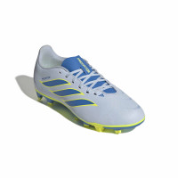 adidas Predator Club Gras / Kunstgras Voetbalschoenen (MG) Kids Lichtblauw Blauw Geel