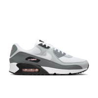 Nike Air Max 90 Sneakers Donkergrijs Wit Roze Grijs
