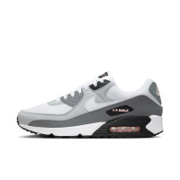 Nike Air Max 90 Sneakers Donkergrijs Wit Roze Grijs