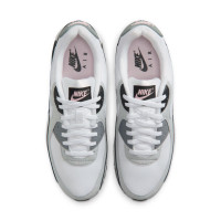Nike Air Max 90 Sneakers Donkergrijs Wit Roze Grijs