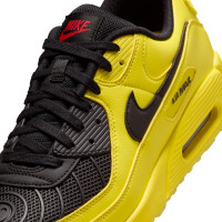 Nike Air Max 90 Laser 90 Baskets Jaune Noir Rouge