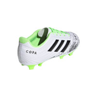 adidas COPA 20.4 Gras Voetbalschoenen (FG) Kids Wit Zwart Roze