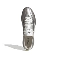adidas Copa Pure IV Elite Crampons Vissés Chaussures de Foot (SG) Argenté Blanc Gris Foncé