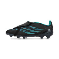 adidas Predator Elite EQT Gras Voetbalschoenen (FG) Kids Zwart Groen