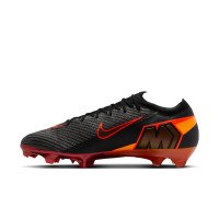 Nike Zoom Mercurial Vapor 16 LV8 Elite Gras Voetbalschoenen (FG) Zwart Oranje Multicolor