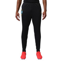 Nike Brazilië x Jordan Academy Pro Trainingsbroek 2026-2028 Zwart Geel Mintgroen