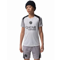 Ensemble d'entraînement Nike Paris Saint-Germain x Jordan Strike 2025-2026 pour Enfants, gris foncé, blanc, noir