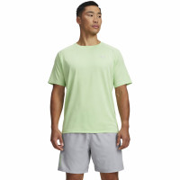 Under Armour Tech Textured Woven Trainingsset Lichtgroen Zilver Grijs