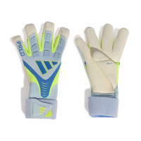 adidas Predator Pro HYS Gants de Gardien de But Bleu Clair Bleu Néon Jaune