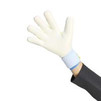 adidas Predator Pro HYS Gants de Gardien de But Bleu Clair Bleu Néon Jaune
